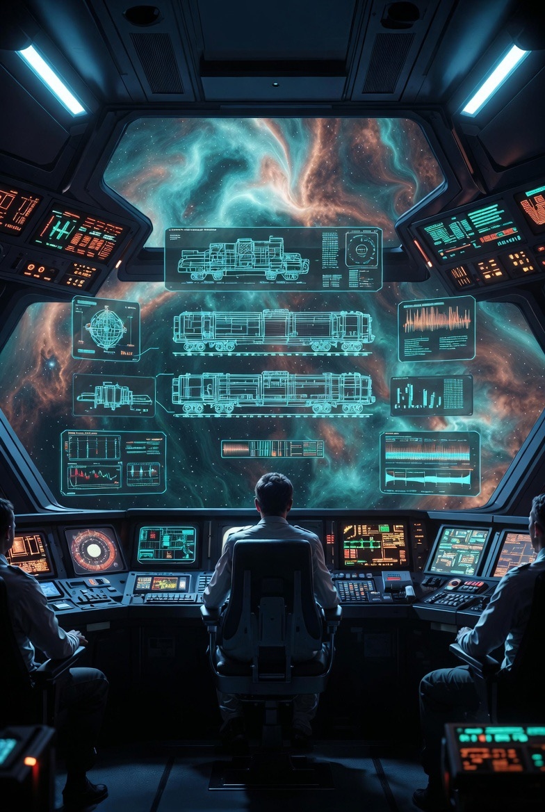 Bridge with holographic ZPE schematics