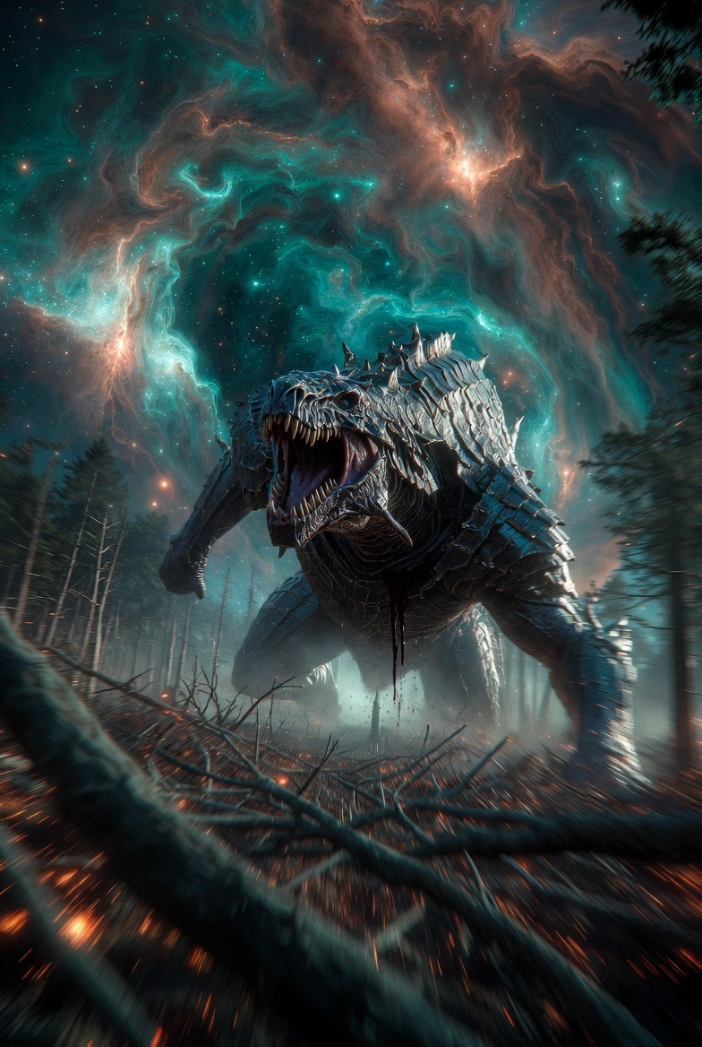 Dreadmaw in the forest