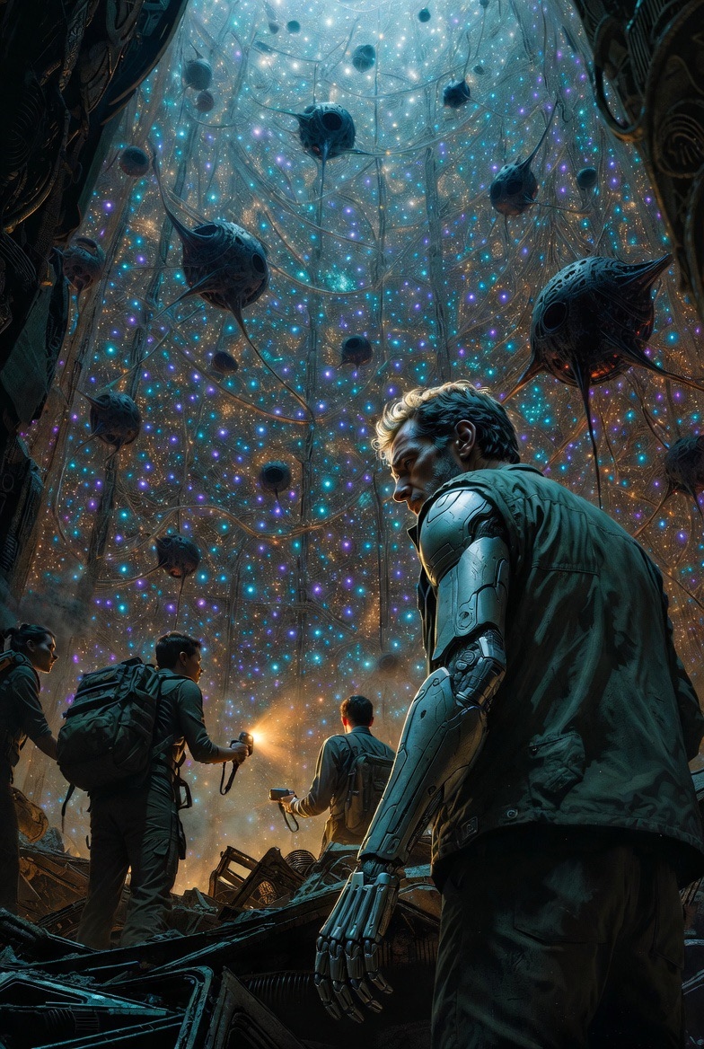 Underground alien chamber